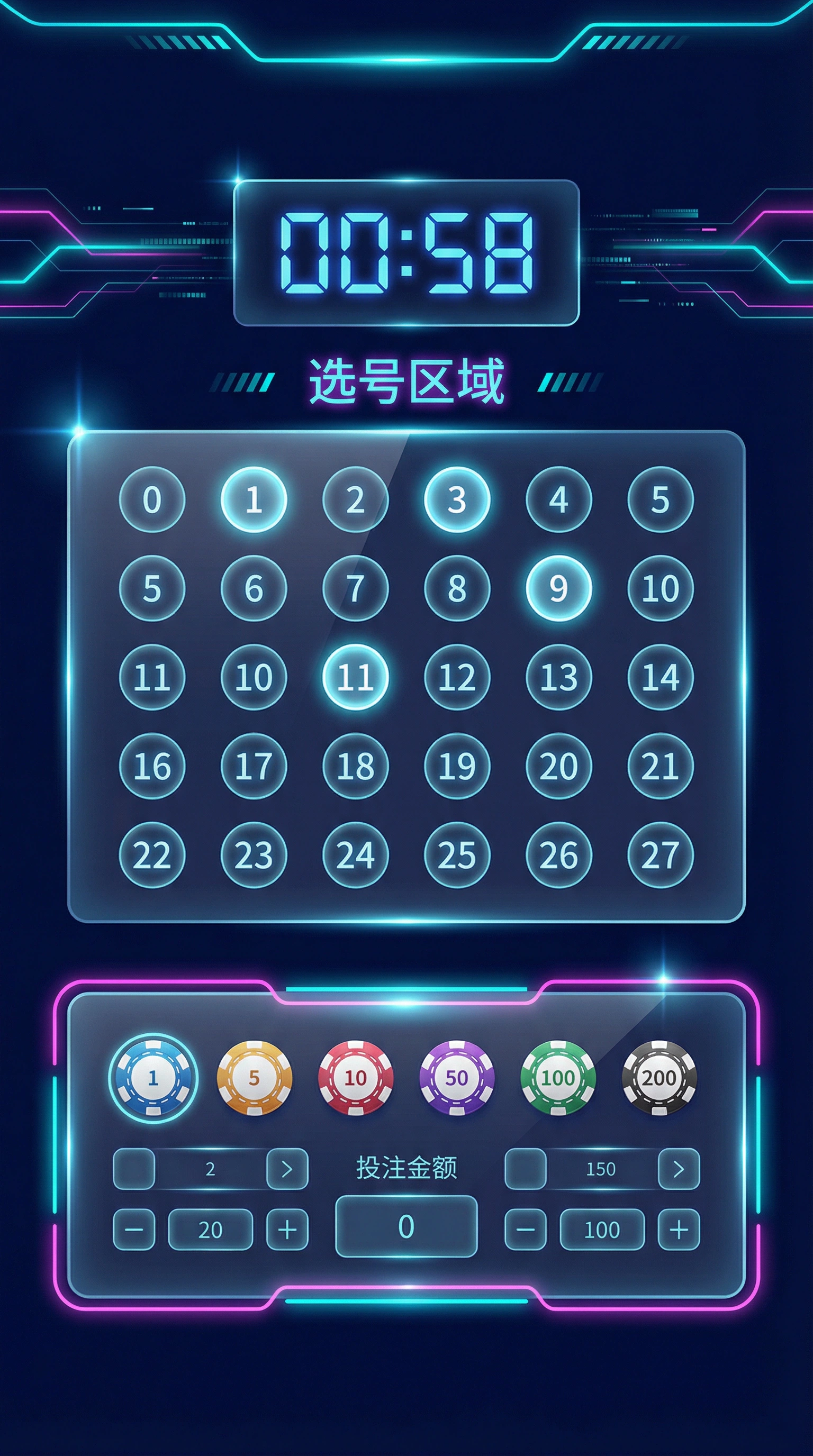 加拿大28预测工具界面